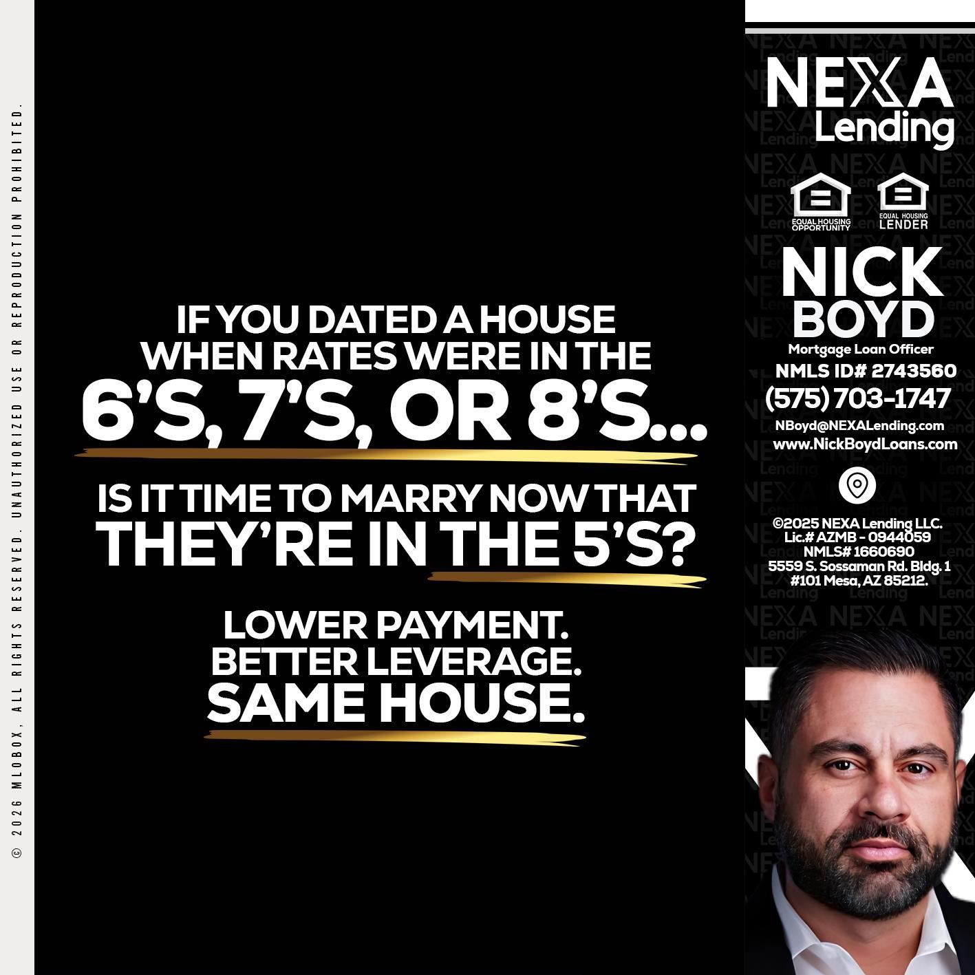 if you dated a house - Nick Boyd -Mortgage Loan Officer