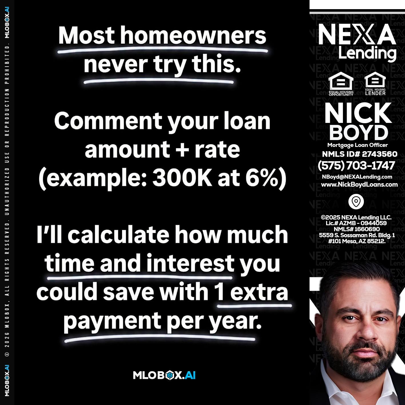 most owners - Nick Boyd -Mortgage Loan Officer