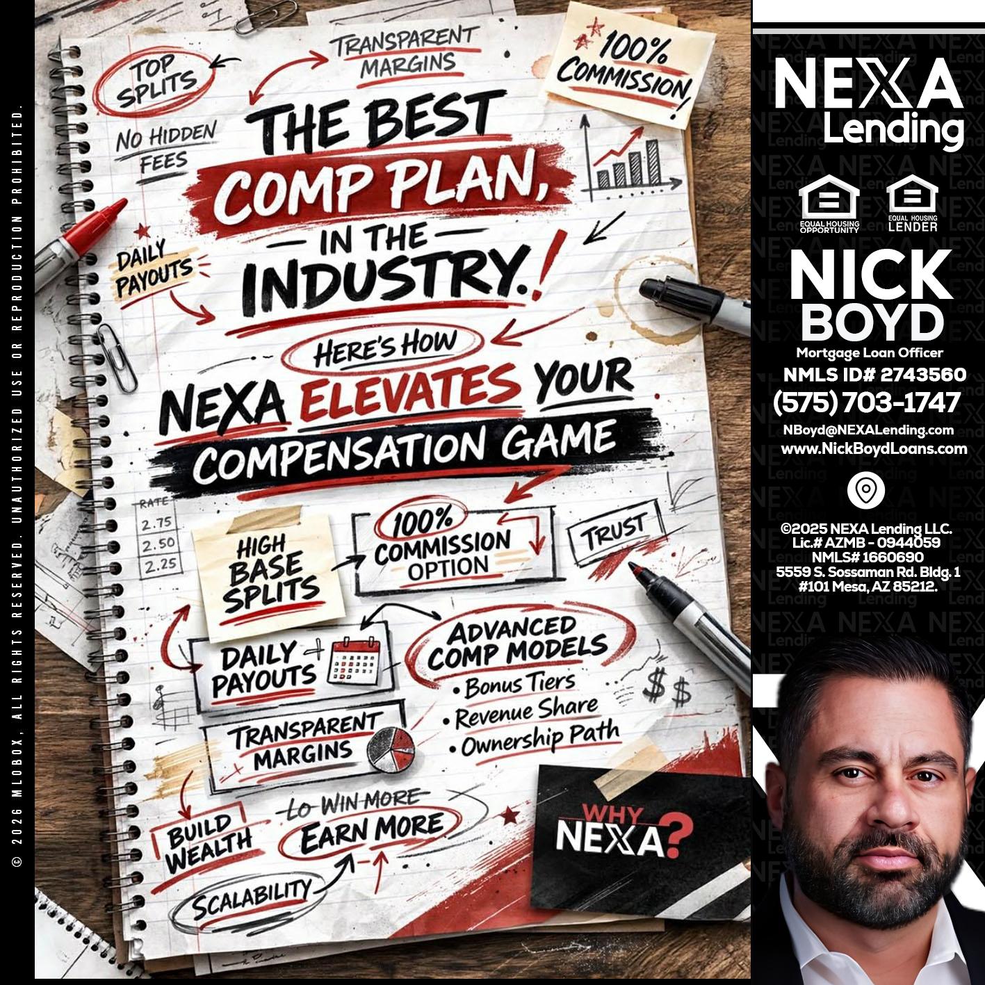 THE BEST COMP - Nick Boyd -Mortgage Loan Officer