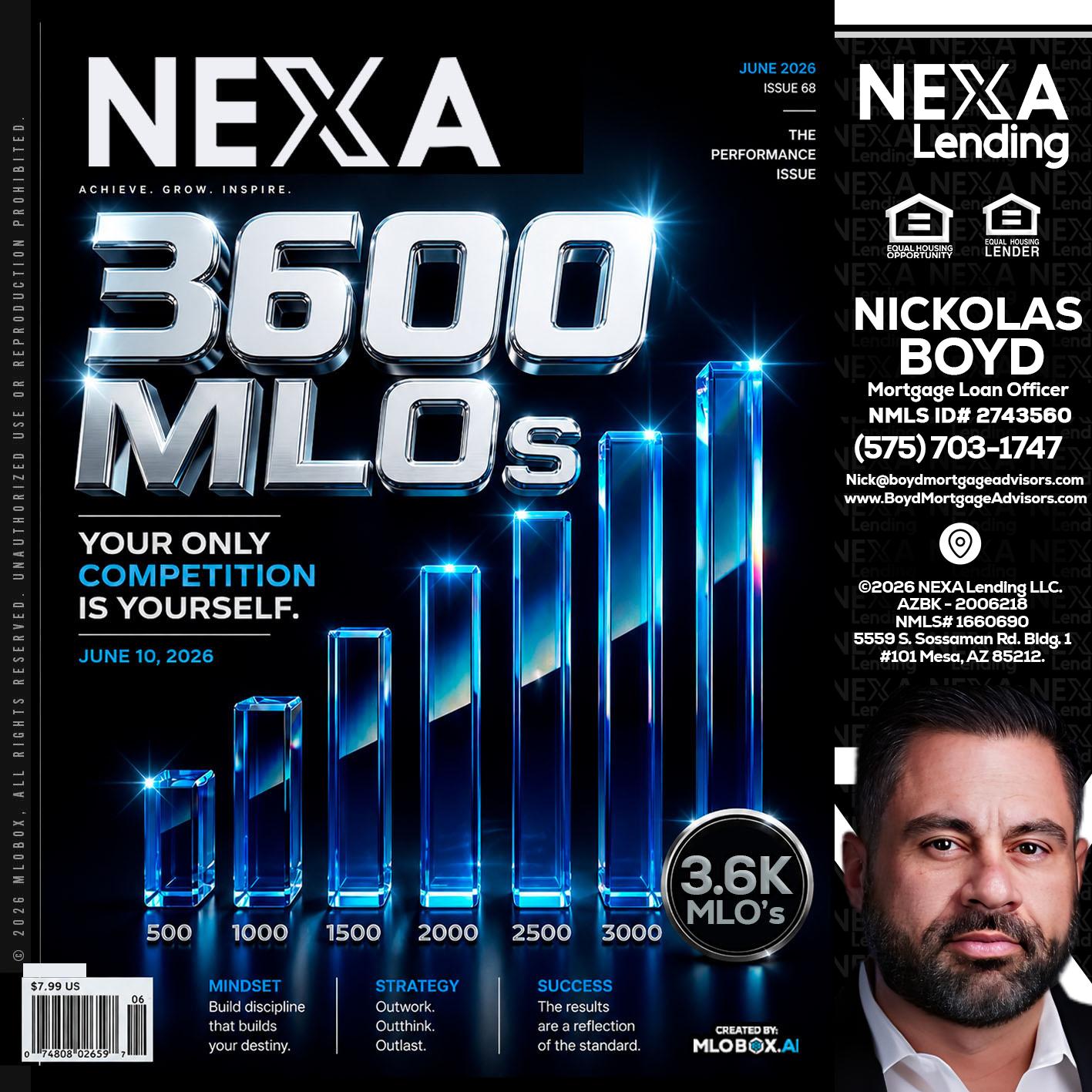 3600 MLOs - Nick Boyd -Mortgage Loan Officer
