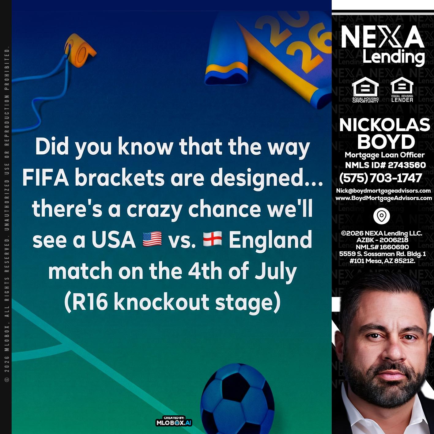 did you know? - Nick Boyd -Mortgage Loan Officer
