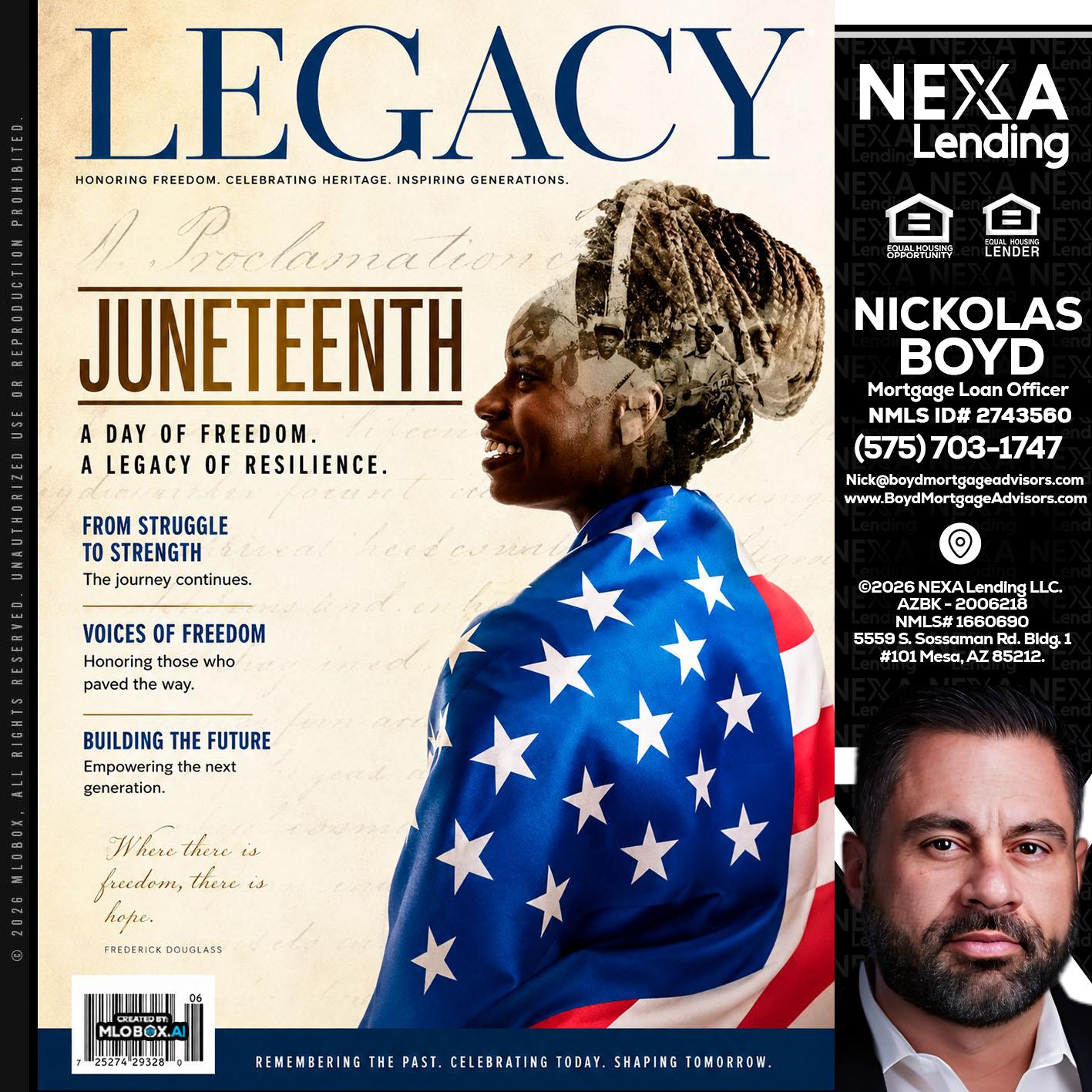 LEGACY - Nick Boyd -Mortgage Loan Officer